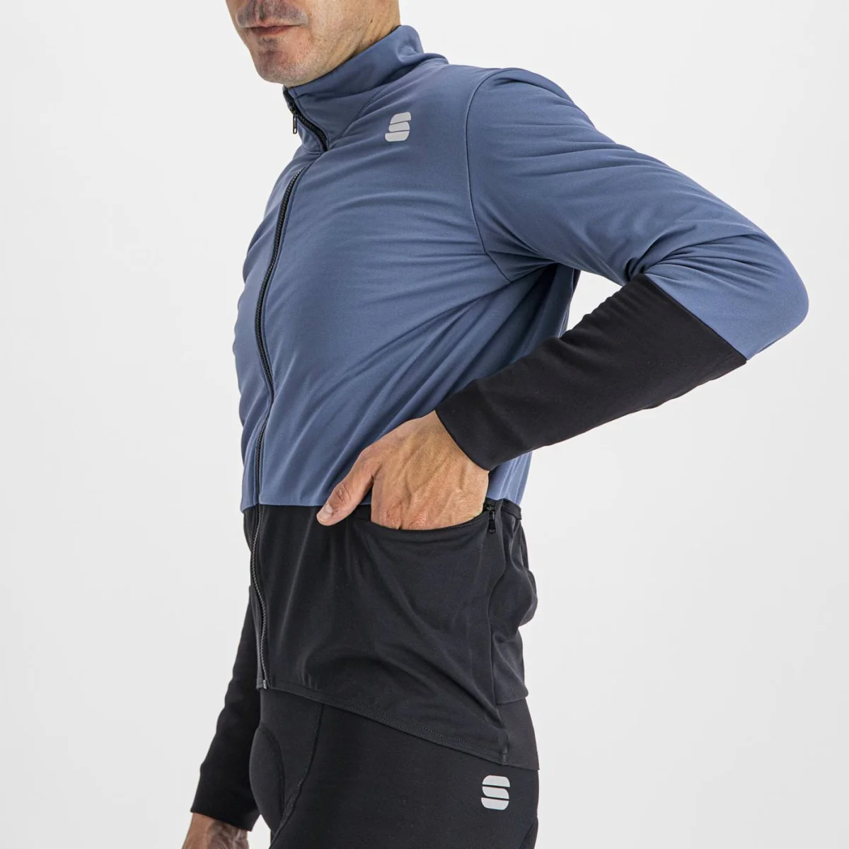 Total Comfort Jacket - Blue Sea Black - Image 5