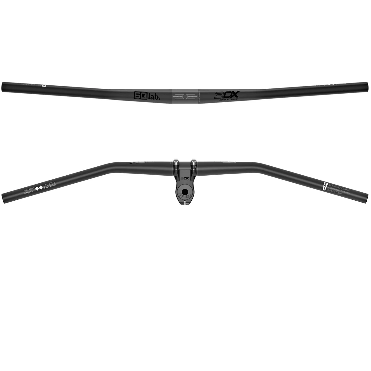 30X 16° Carbon Lenker - Schwarz - Image 4