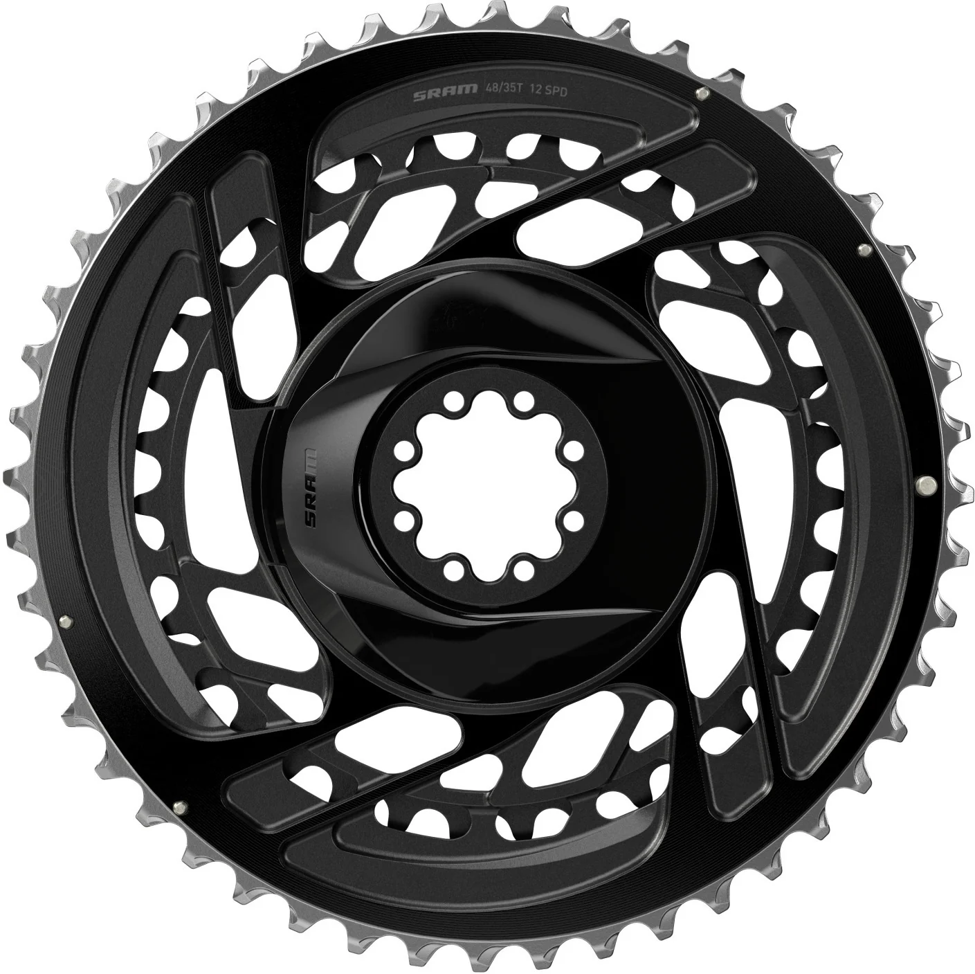 Force Road AXS 2X Kettenblatt Kit - schwarz MY24 - Image 2