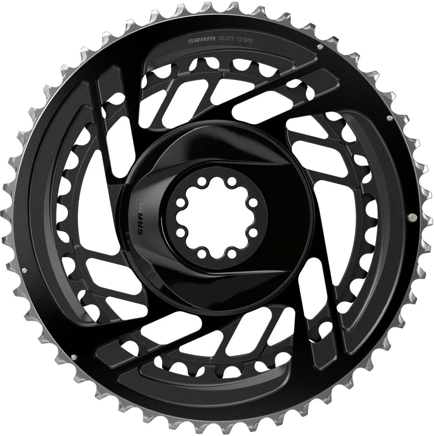 Force Road AXS 2X Kettenblatt Kit - schwarz MY24 - Image 3