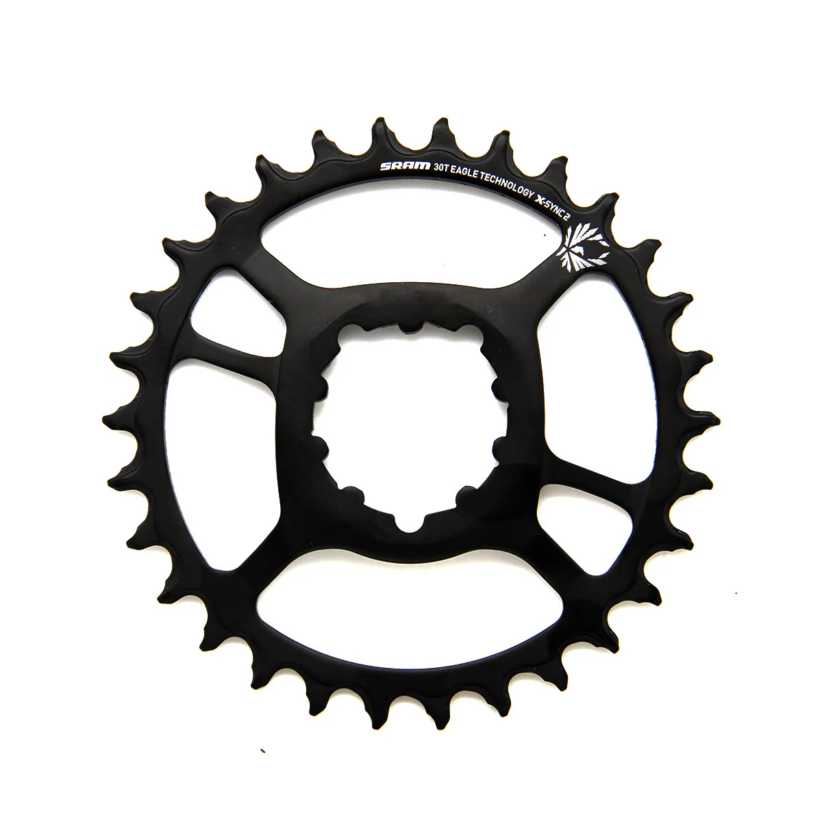Kettenblatt X-Sync 2 Eagle CF 30 Zähne 6 mm Offset Stahl