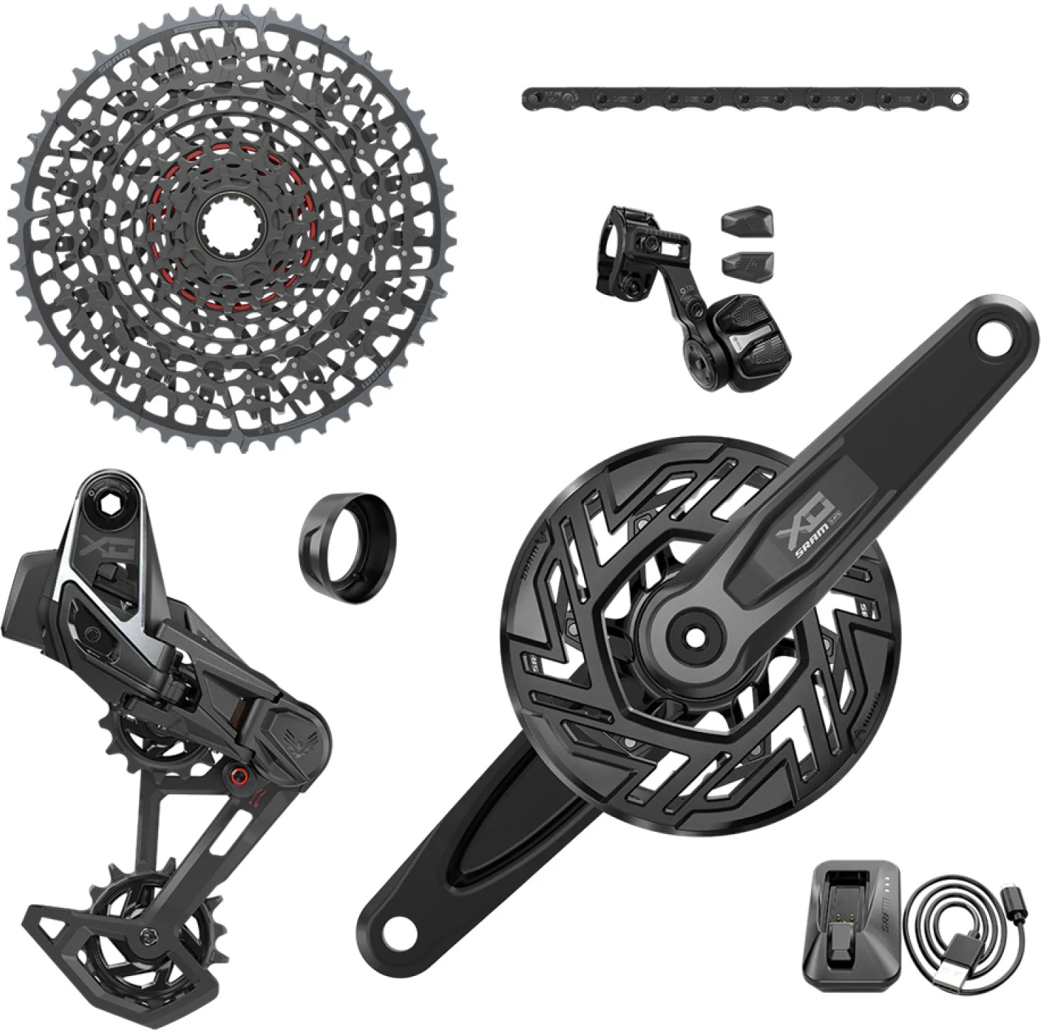X0 Eagle AXS T-Type Gruppe E-MTB Brose - 36T