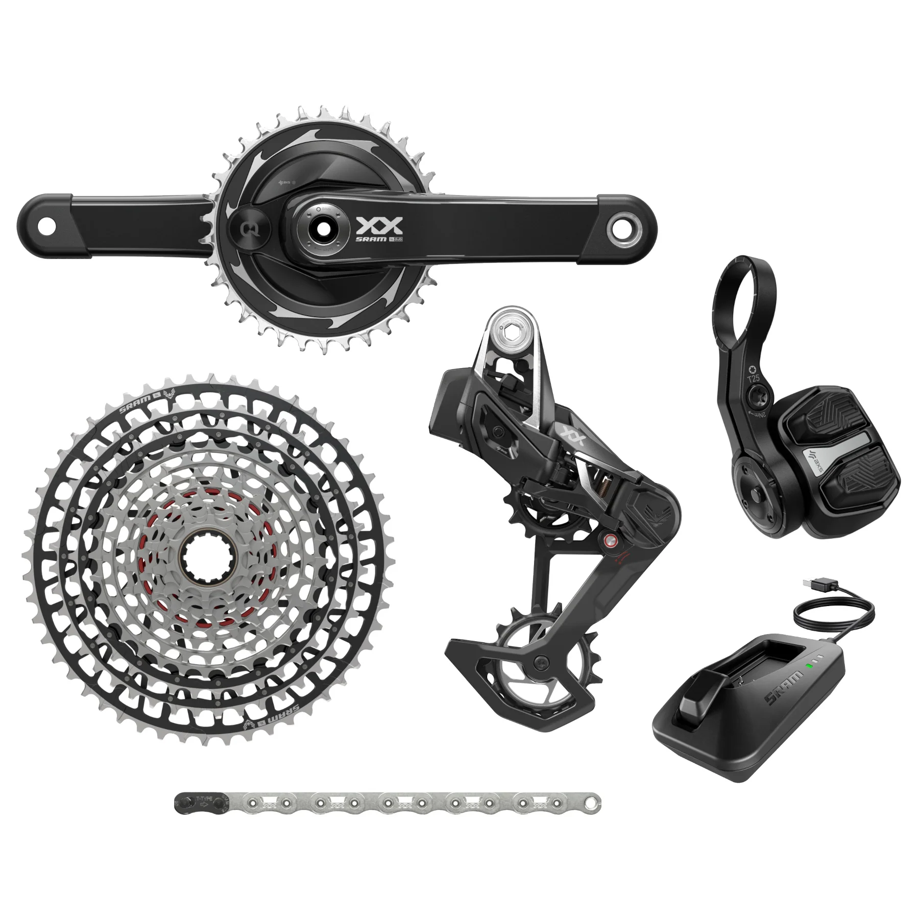 XX SL Eagle AXS Transmission Schaltgruppe - Powermeter - Image 9