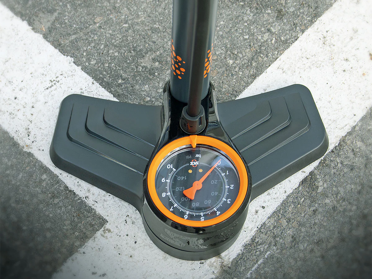 Standpumpe AIRKOMPRESSOR CLIK TEC 10.0 - schwarz/orange - Image 2
