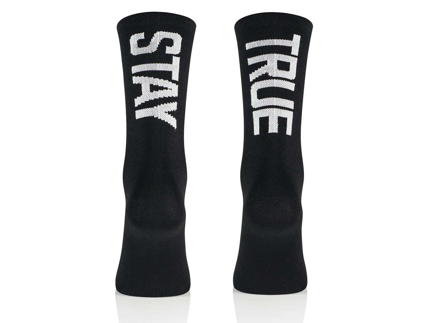 Stay True Socks - Black/White - Image 2