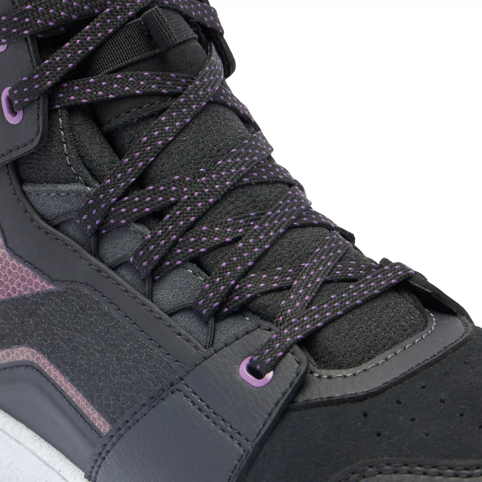 Suburb D-WP Shoes WMN - Black/White/Metal Purple - Image 5