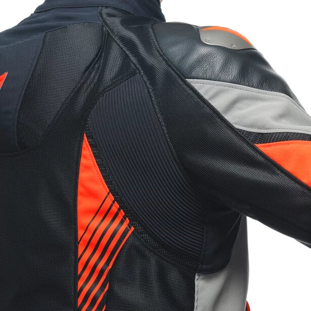 SUPER RIDER 2 Absoluteshell™ Jacke - Black/Dark-Gull-Gray/Fluo-Red - Image 13
