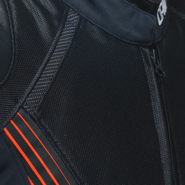 SUPER RIDER 2 Absoluteshell™ Jacke - Black/Dark-Gull-Gray/Fluo-Red - Image 15