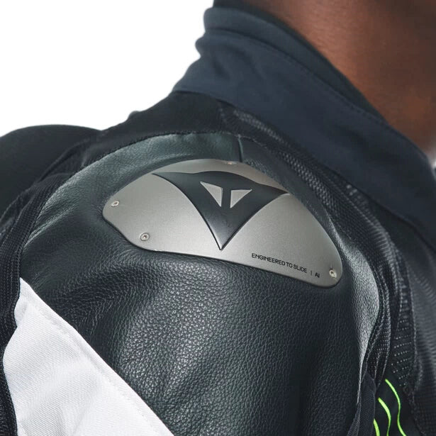 SUPER RIDER 2 Absoluteshell™ Jacke - Black/White/Fluo-Yellow - Image 3
