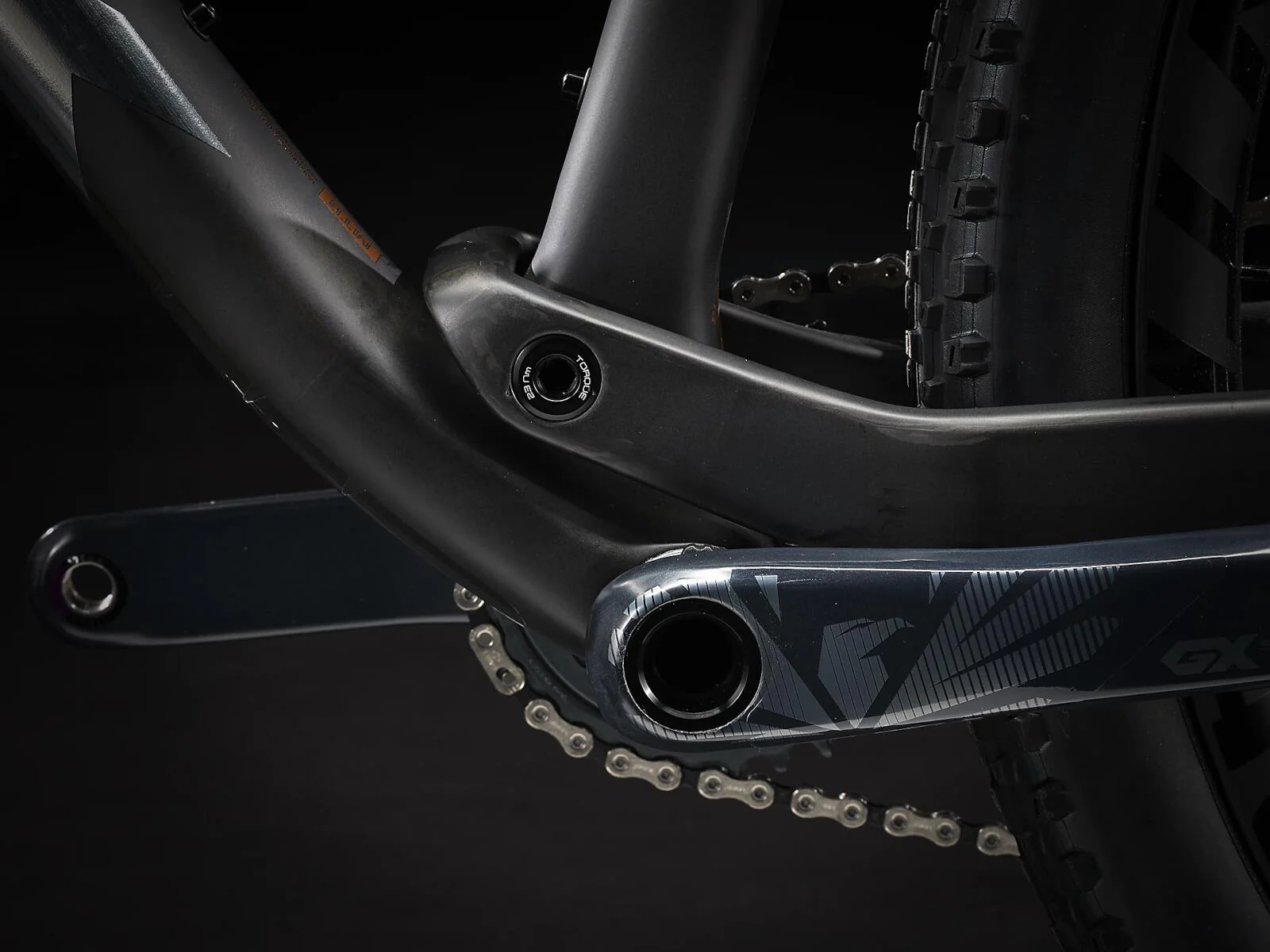 Supercaliber 9.8 GX AXS Matte Carbon/Gloss Trek Black - Image 10