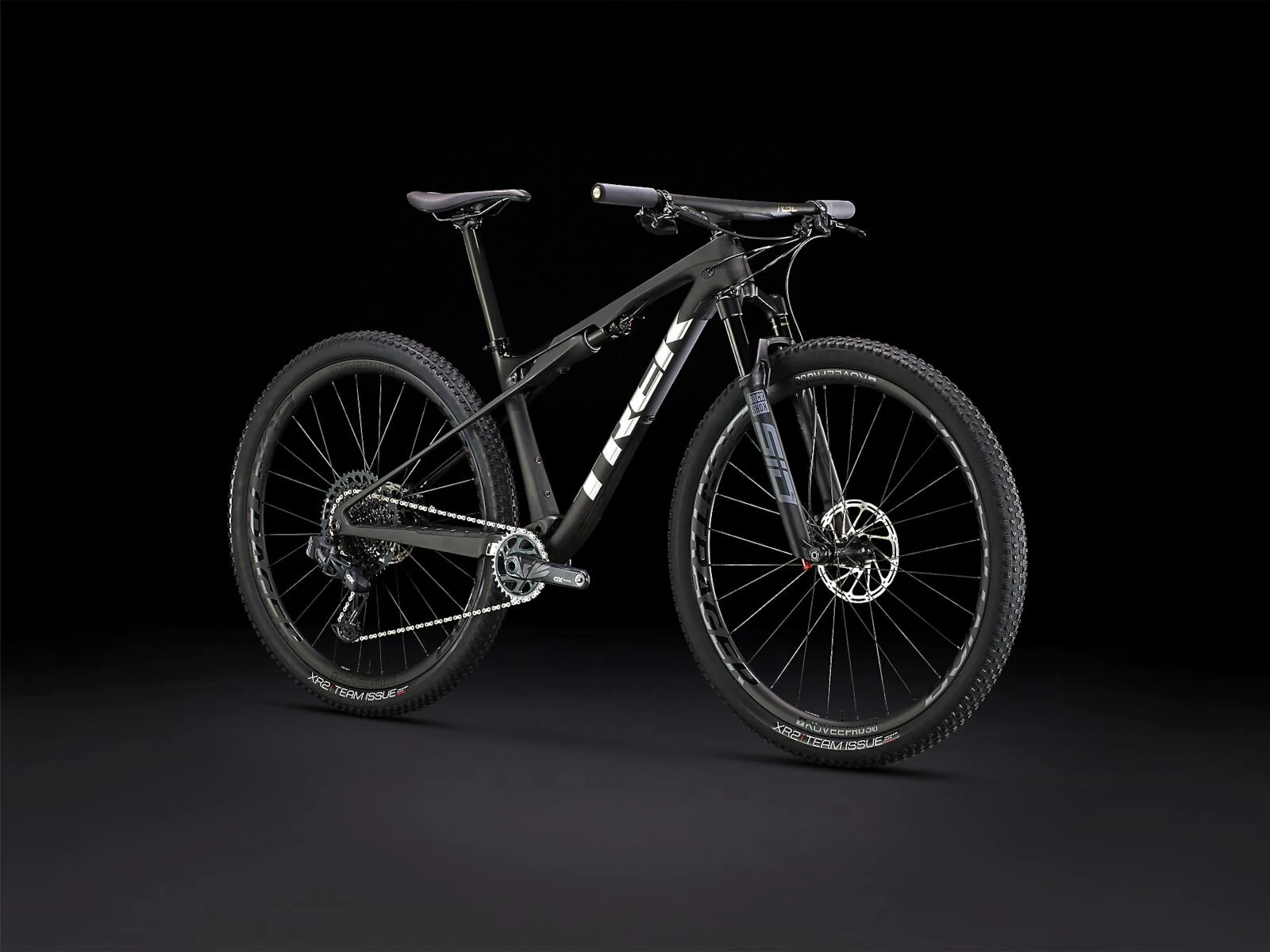 Supercaliber 9.8 GX AXS Matte Carbon/Gloss Trek Black - Image 2