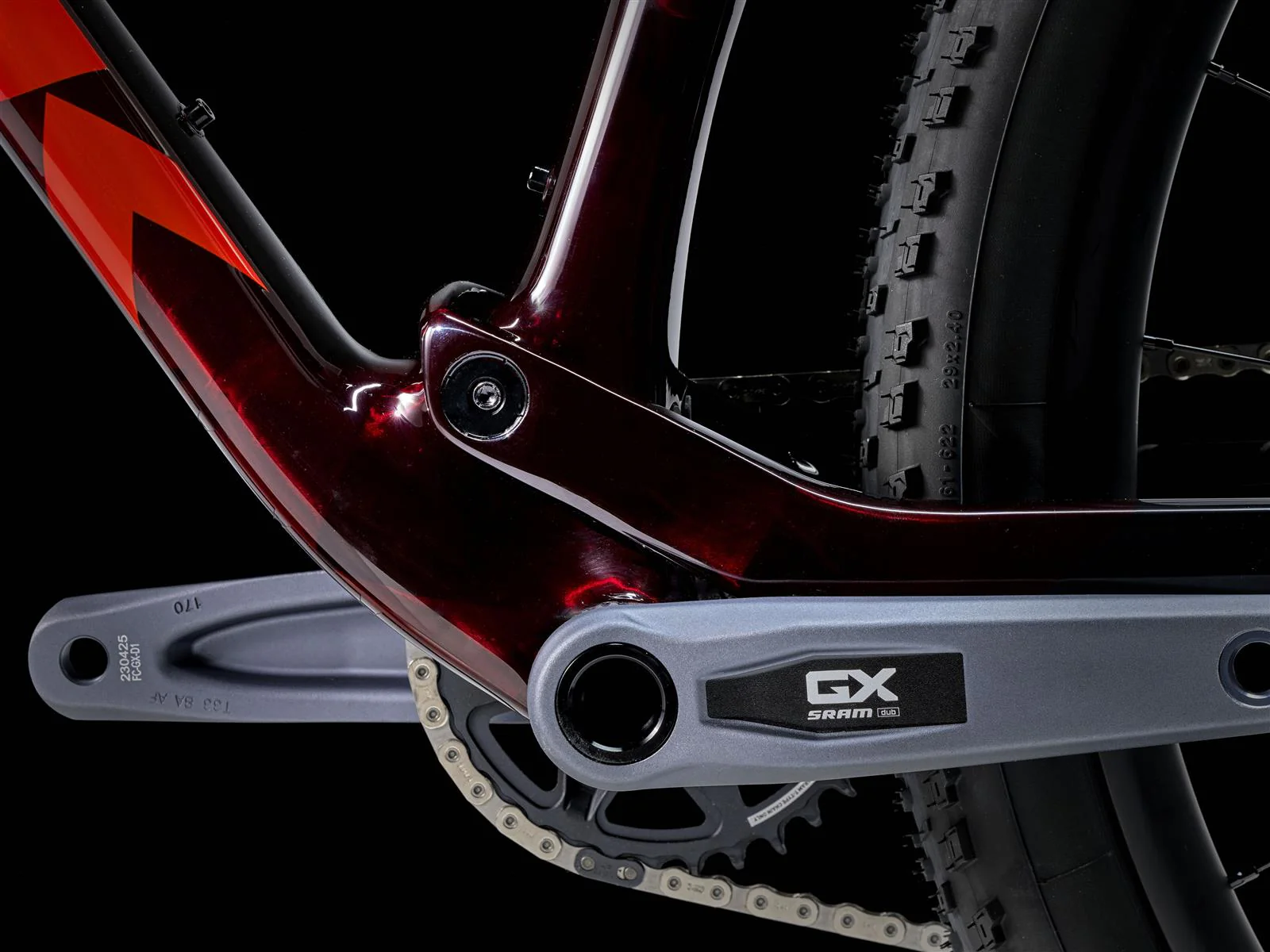 Supercaliber SLR 9.8 GX AXS Carbon Red Smoke - Image 10