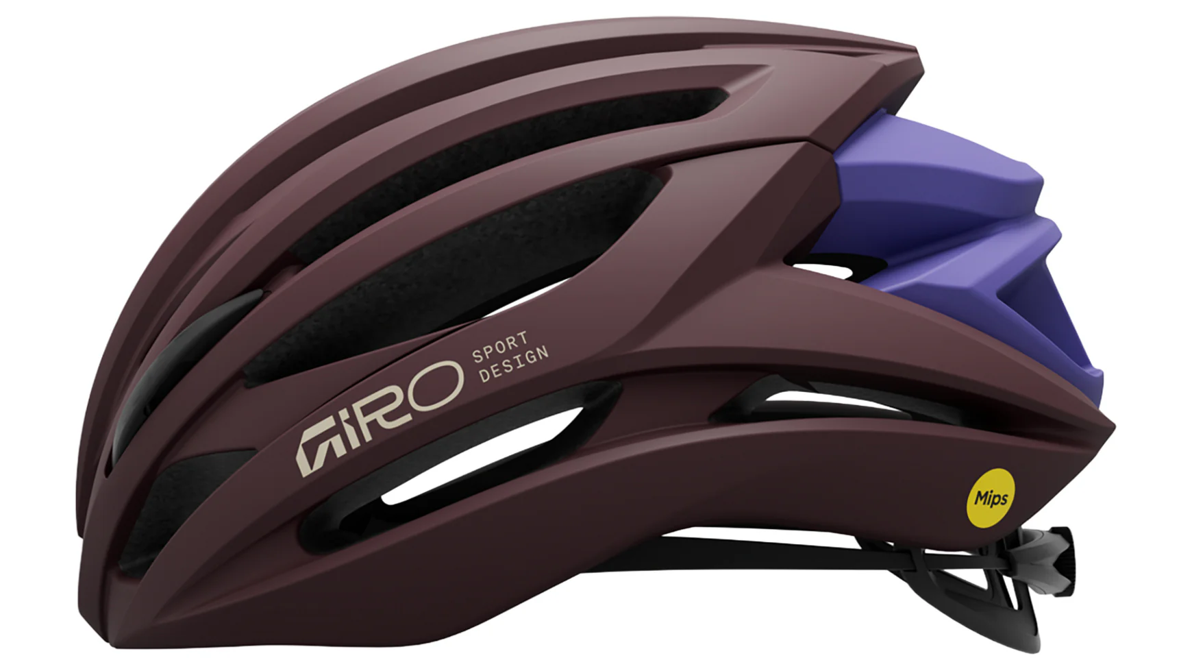 Syntax Mips Fahrradhelm - matte dark maroon - Image 2