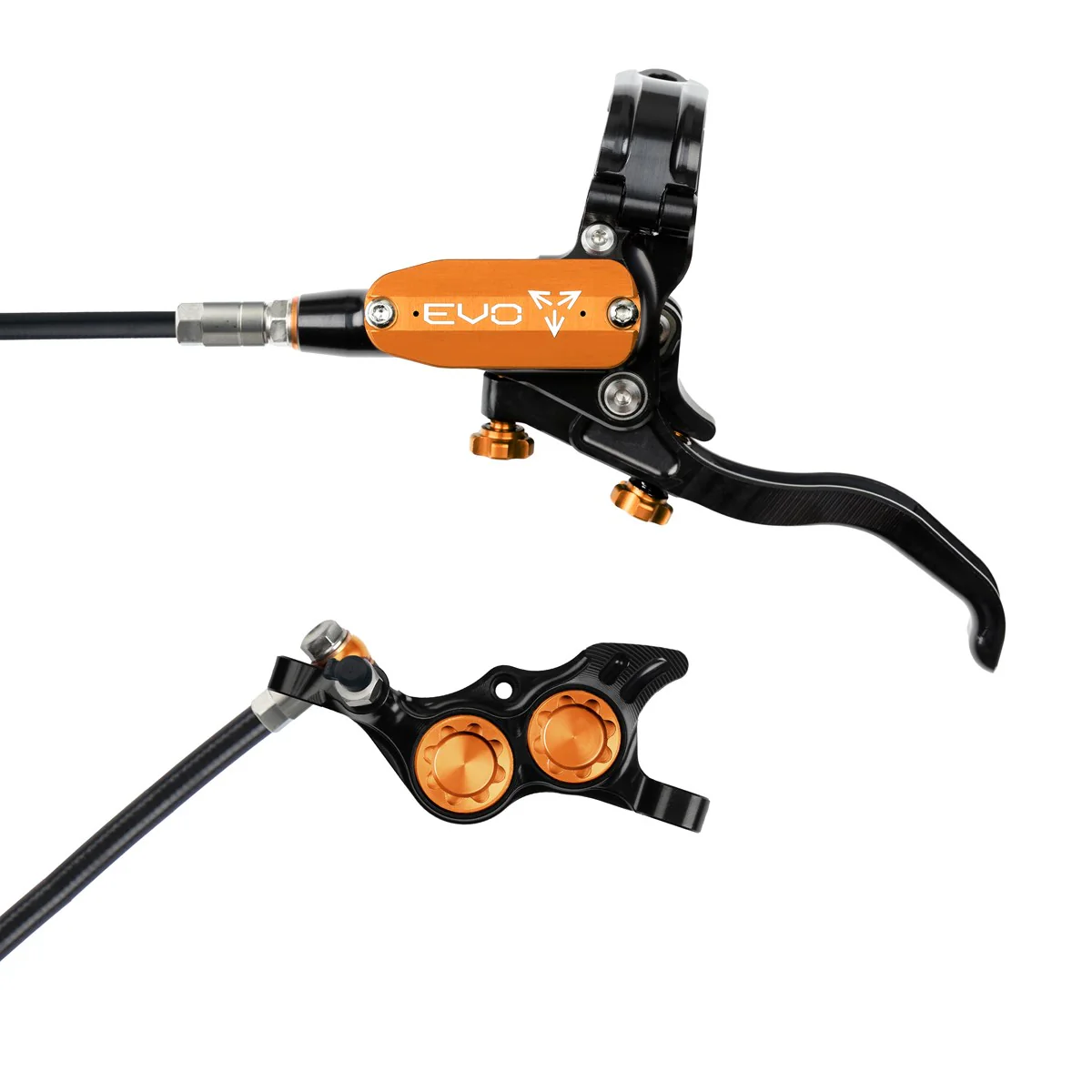 Tech 4 EVO TR4 Scheibenbremse - schwarz/orange