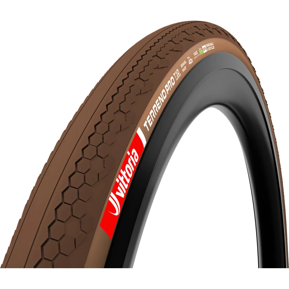 Terreno Pro T10, Hardpack Gravel/Race, 28" Faltreifen TLR - braun