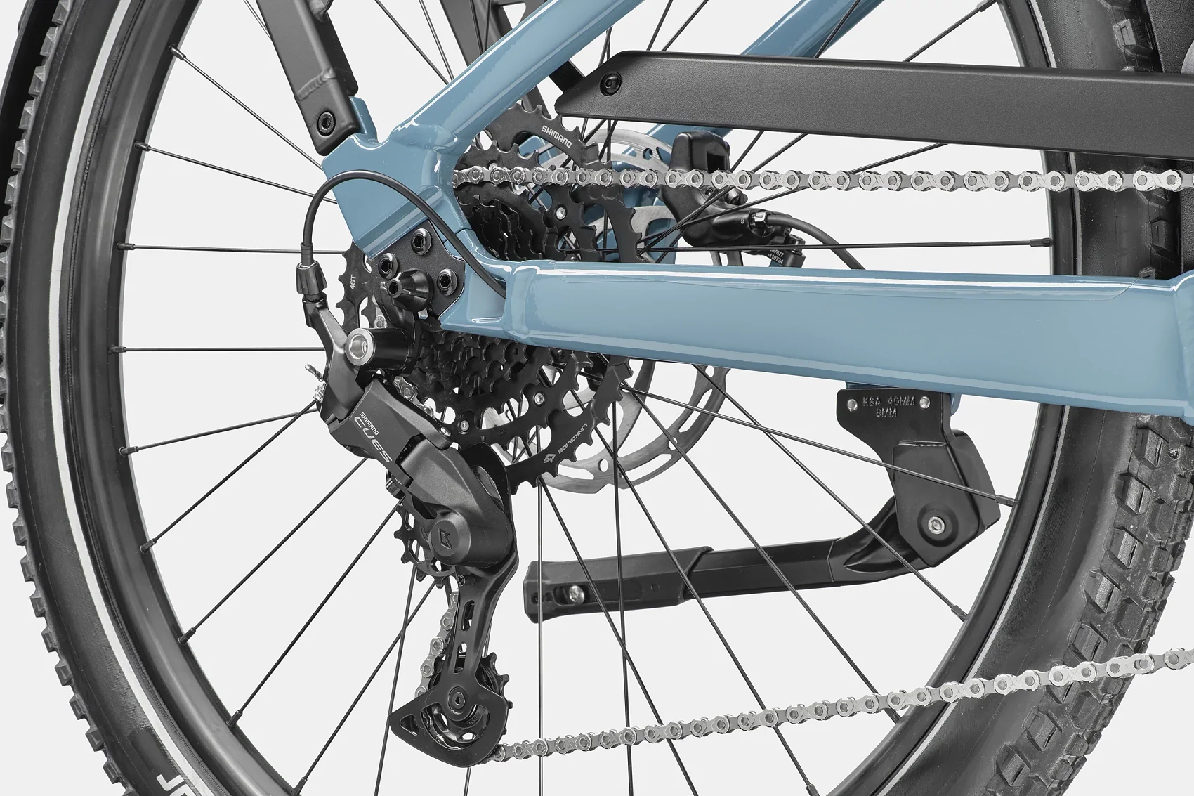 Tesoro 2 Low Step-Thru, 600 Wh - Storm Cloud - Image 4