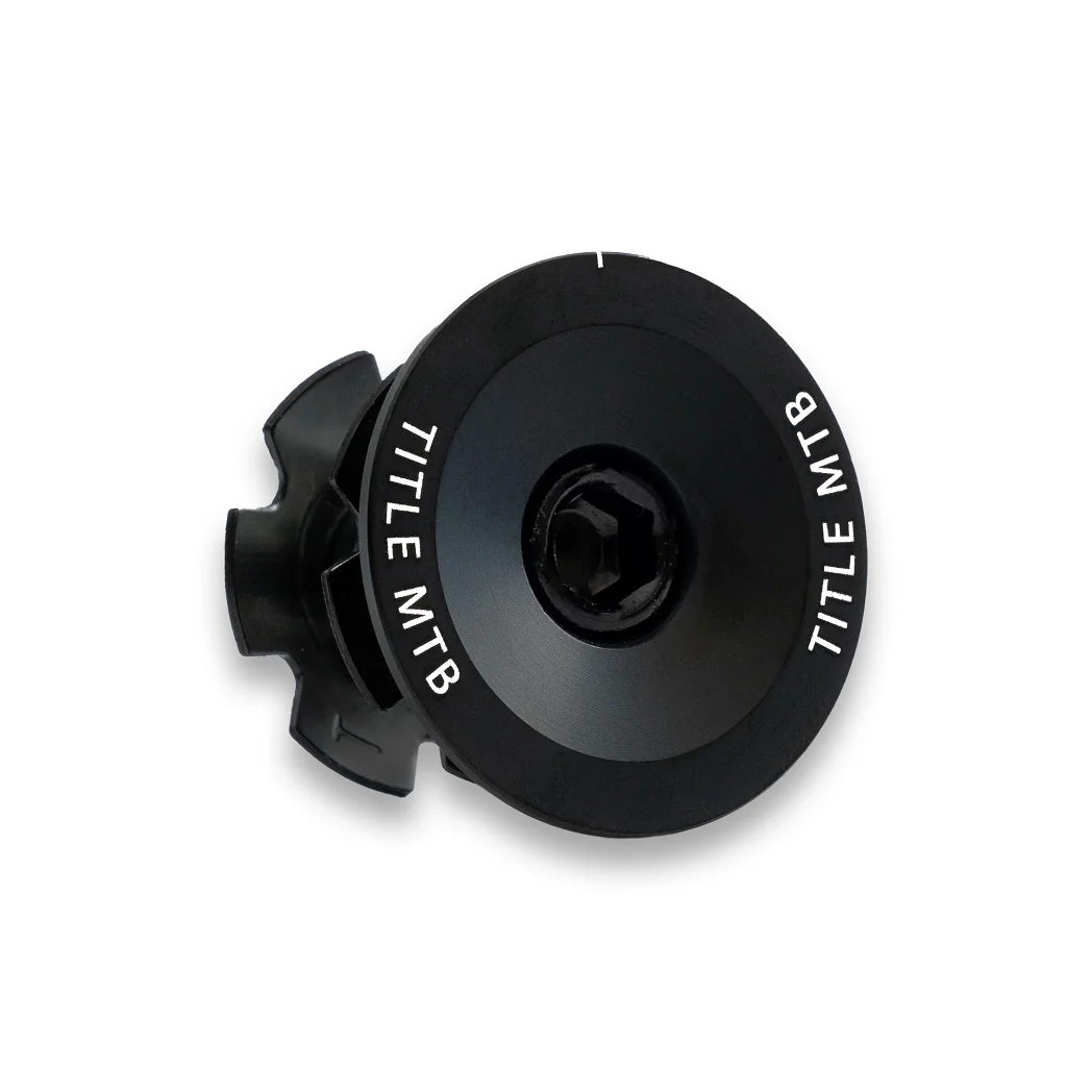 Top Cap und Gabelschraube - black - Image 2