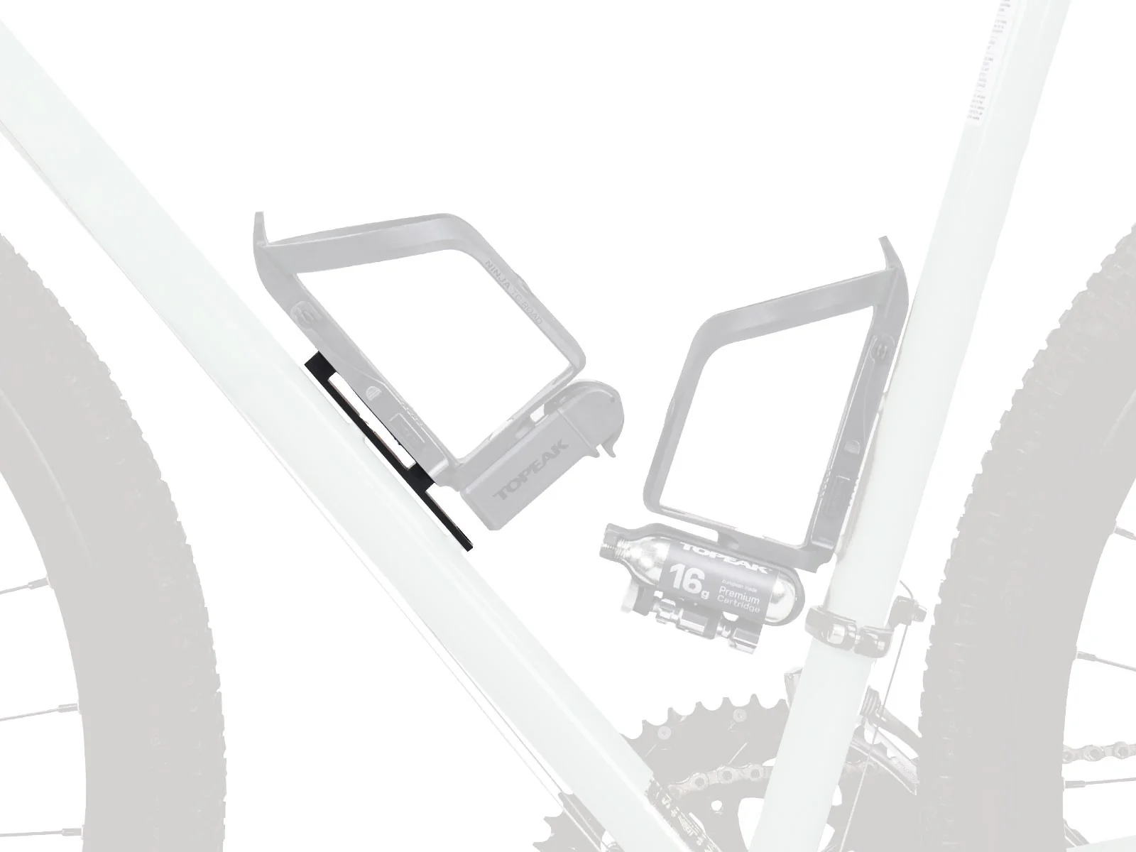 Alt-Position Cage Mounts - schwarz - Image 3