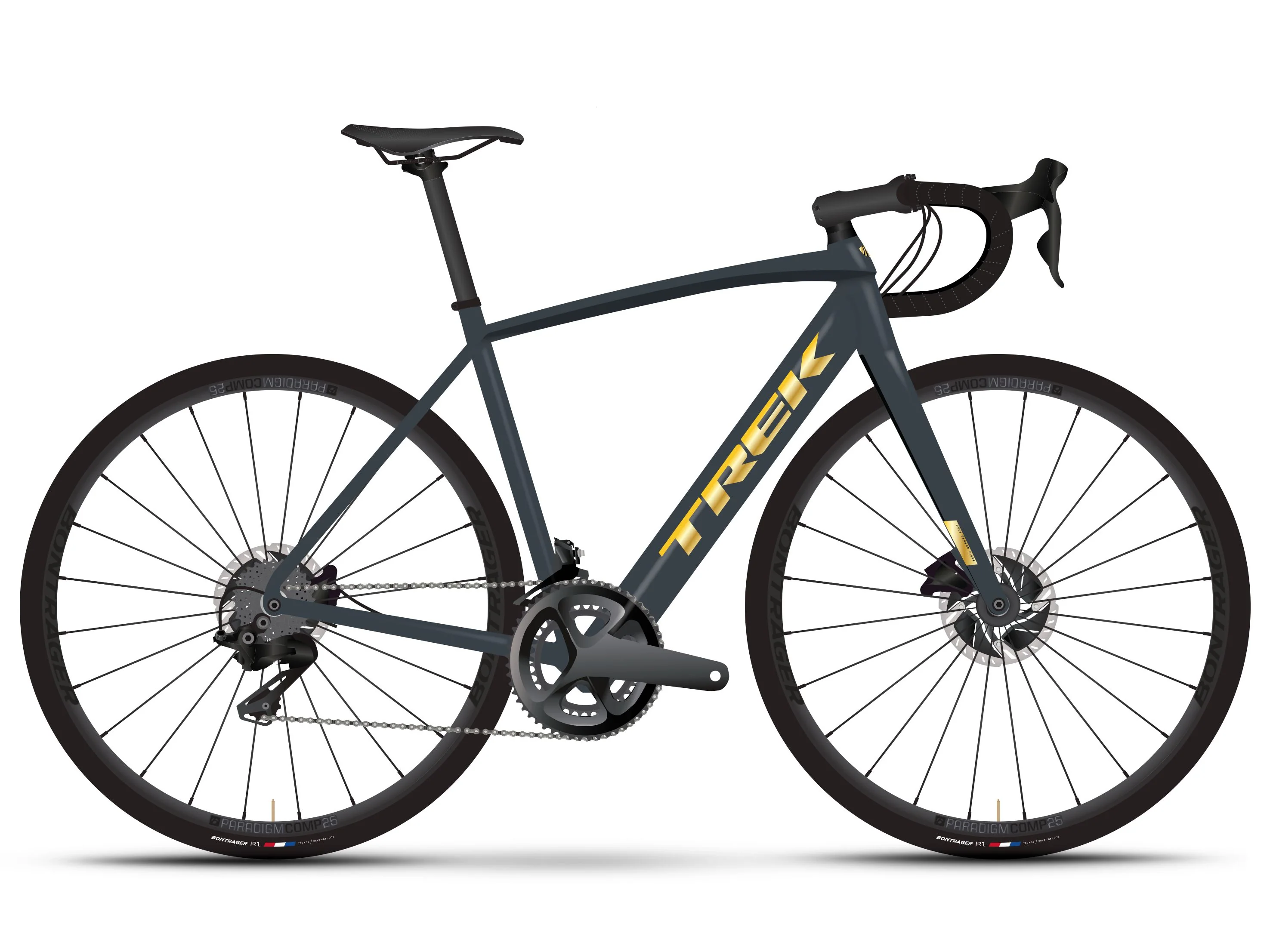 Domane+ AL 5 - Matte Lithium Grey 252Wh