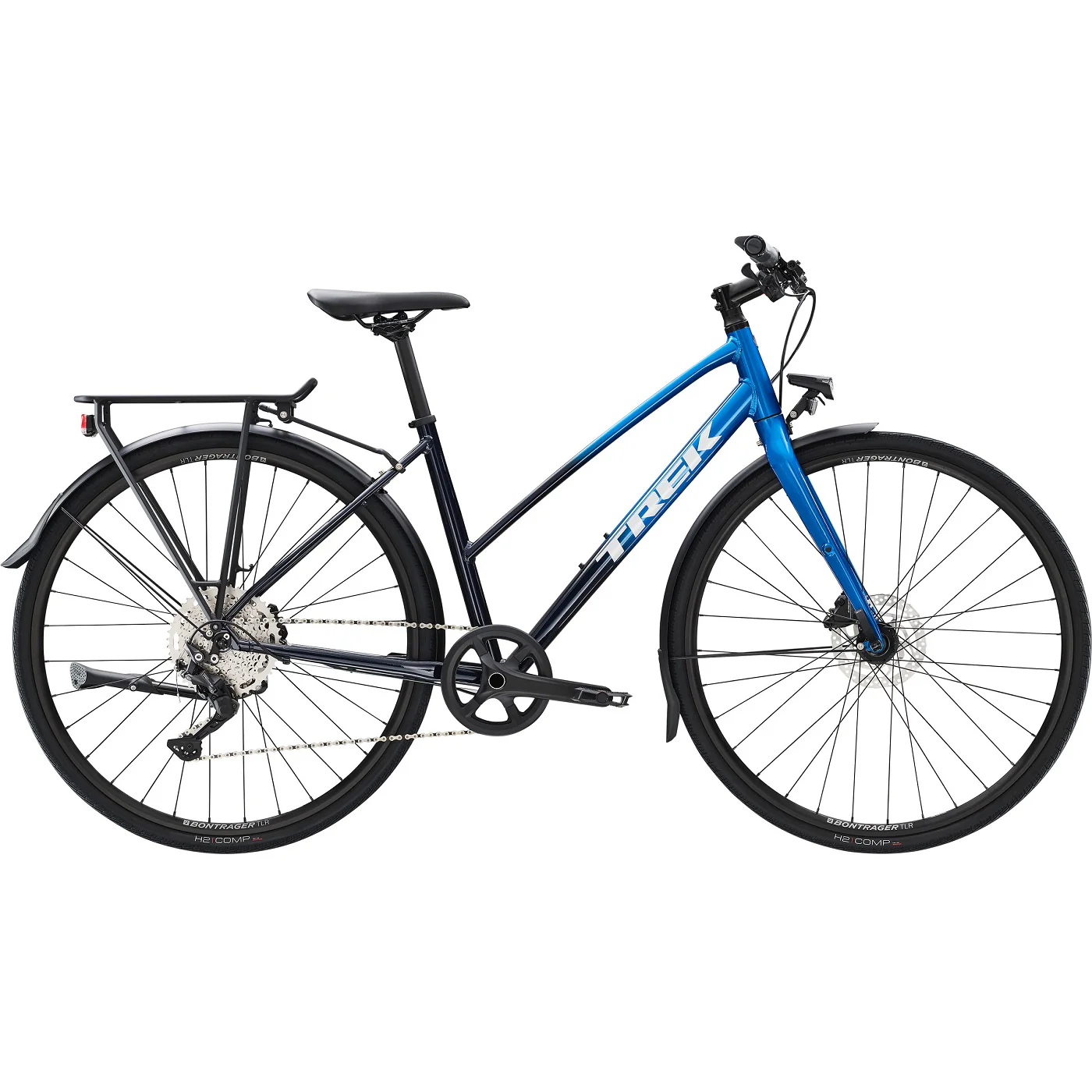 FX 3 Disc Equipped Stagger Alpine Blue to Deep Dark Blue Fade