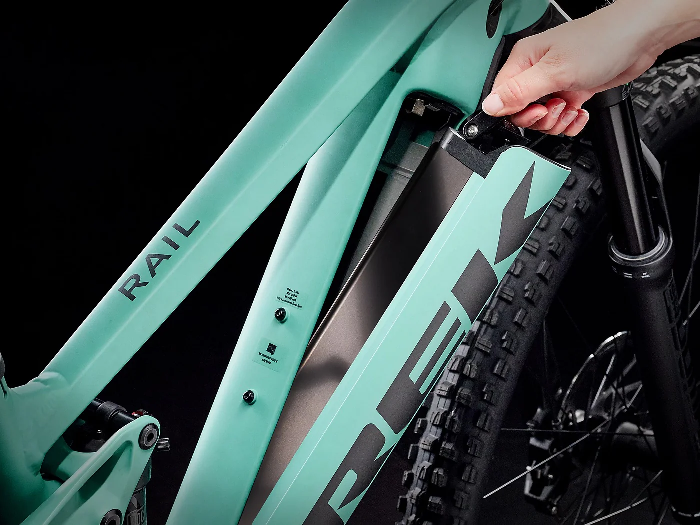 Rail 7 Deore/XT Gen 3 Matte Blue Sage - Image 6