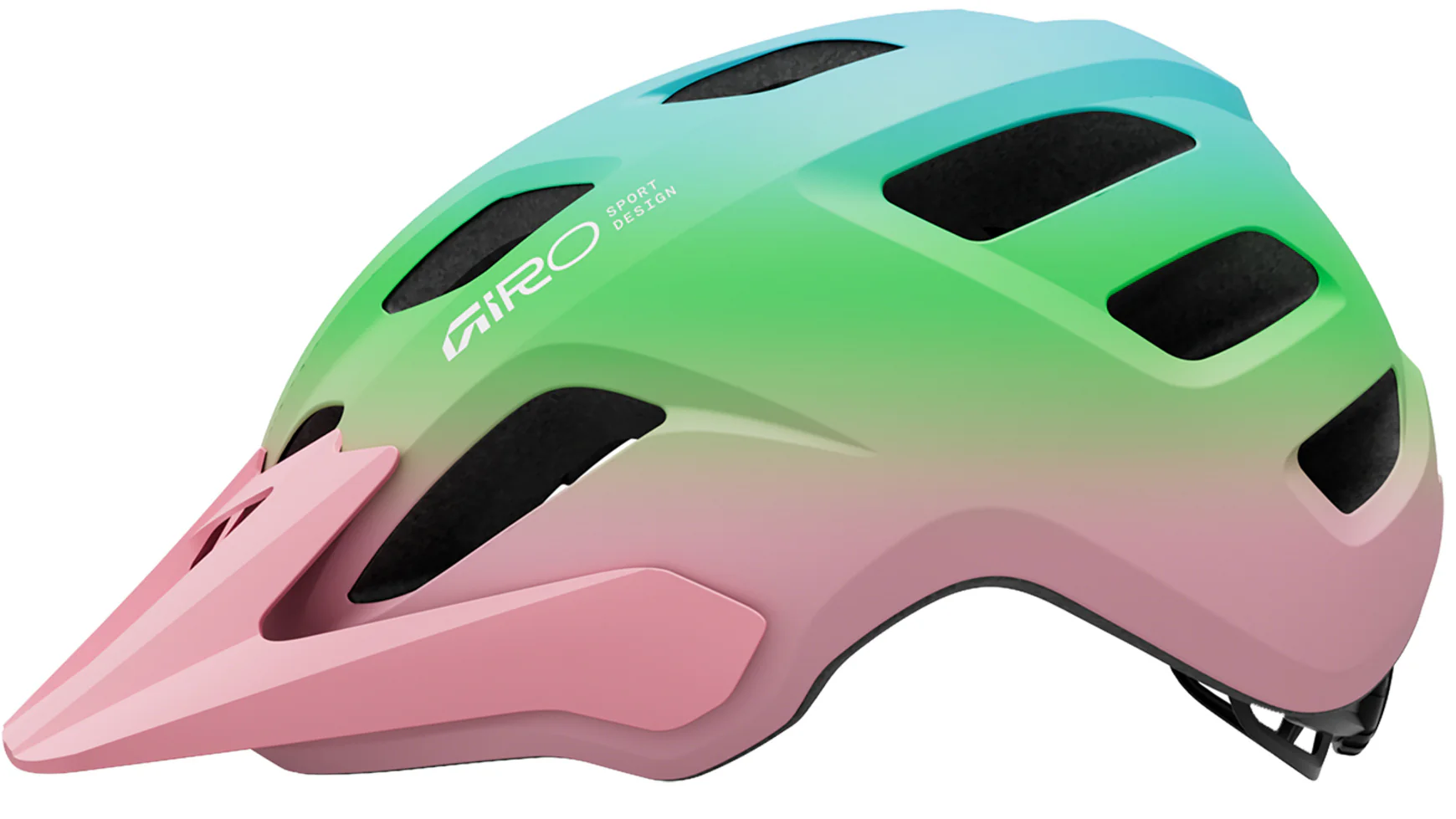 Tremor Child Fahrradhelm - matte pink/green - Image 2