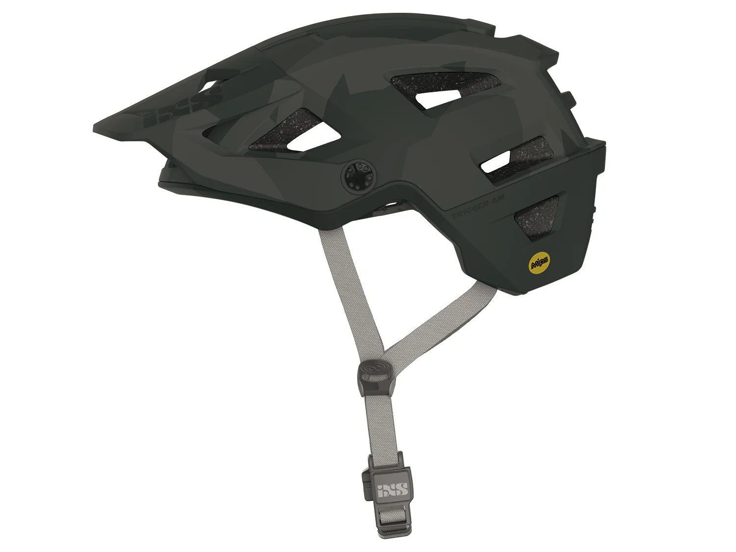 Trigger AM MIPS Camo Helm - Black Camo