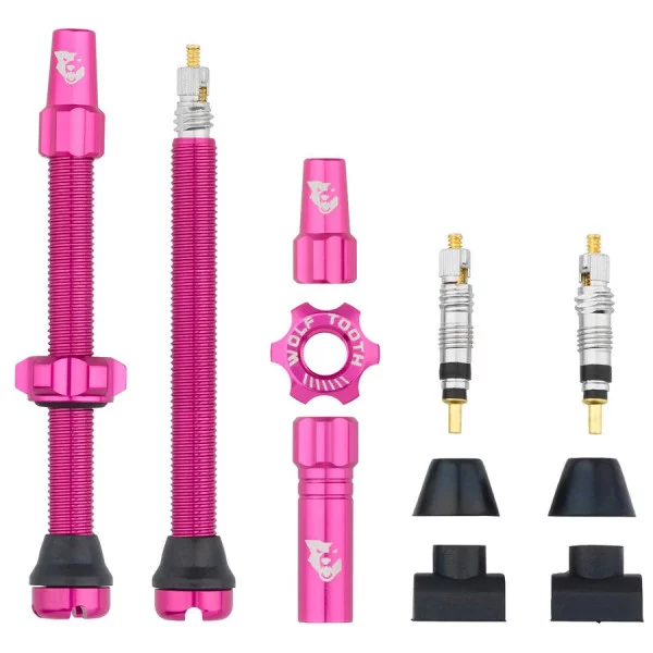 Tubeless Valve Stem Ventile, Presta - pink - Image 2
