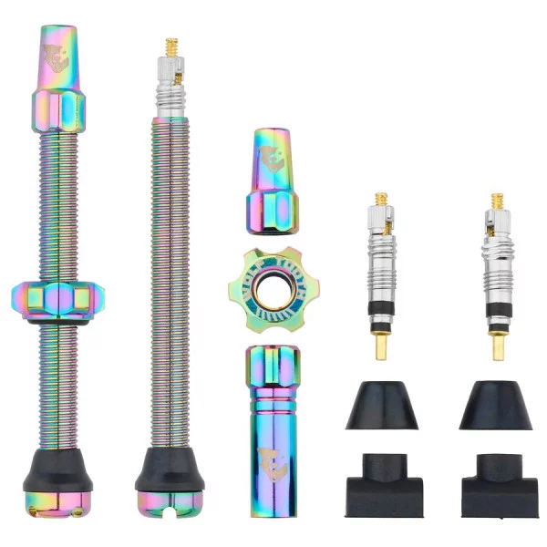 Tubeless Valve Stem Ventile, Presta - rainbow - Image 2