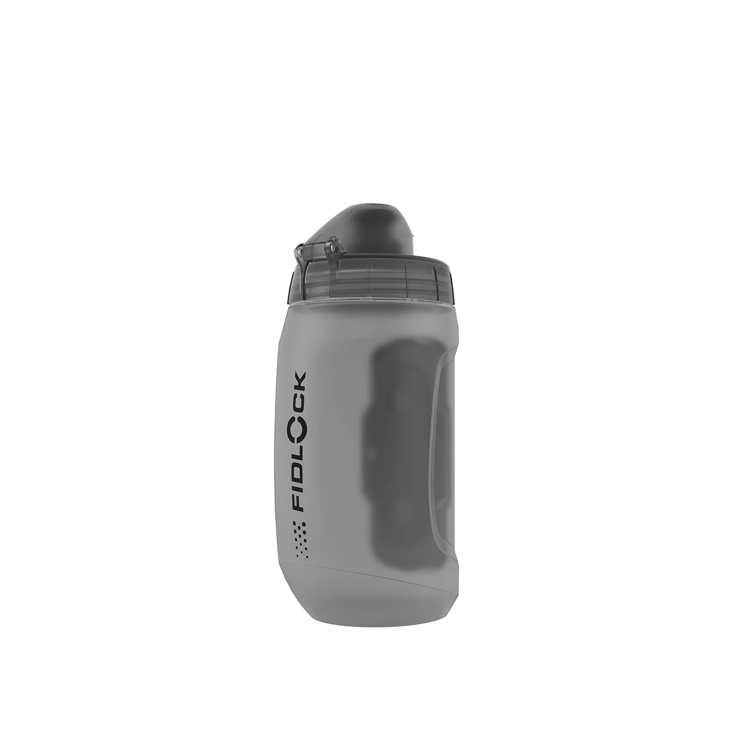 TWIST bottle 450 antibacterial + bike base - transparent black - Image 2