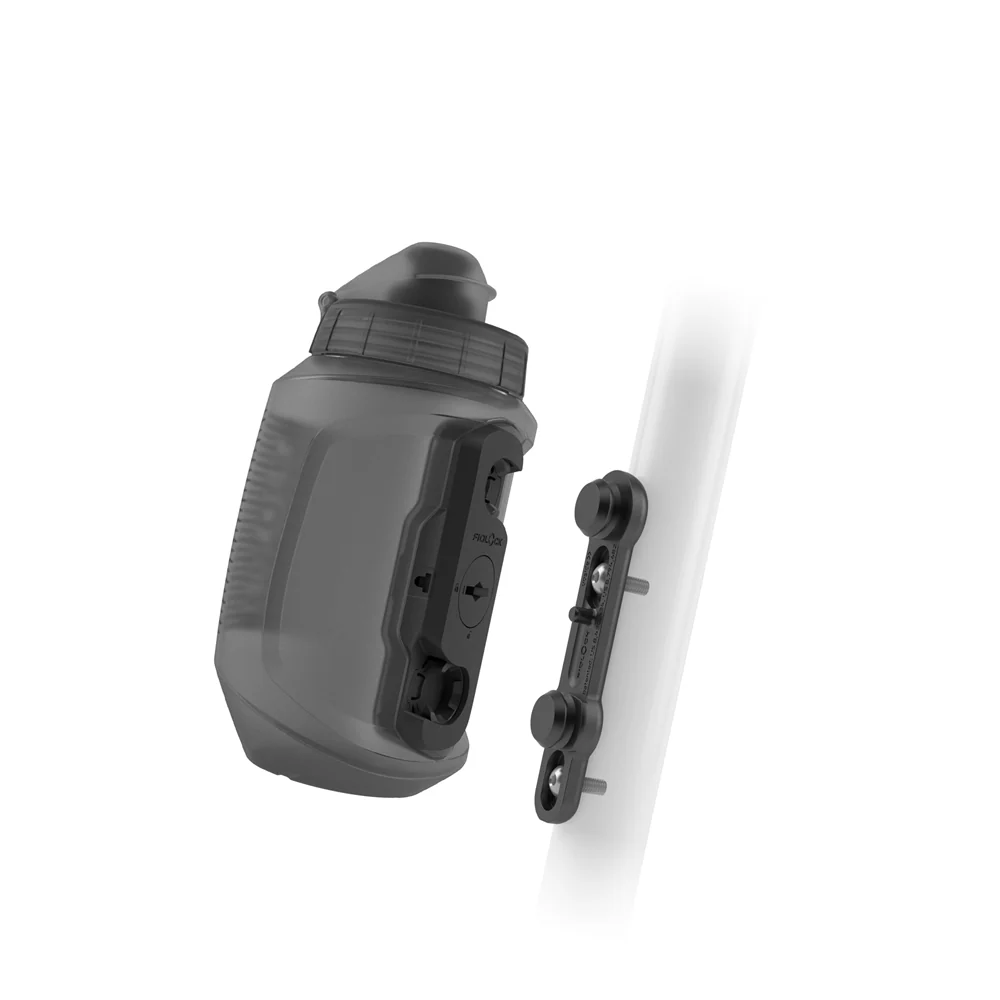 TWIST bottle 550 + bike base - smoke