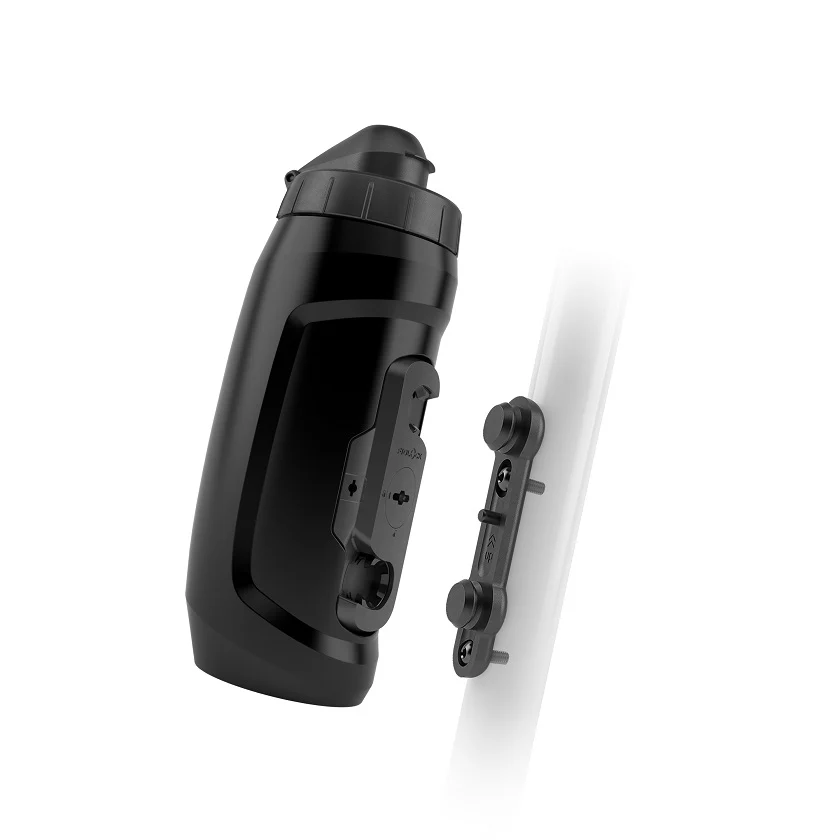 TWIST bottle 590 + bike base - black
