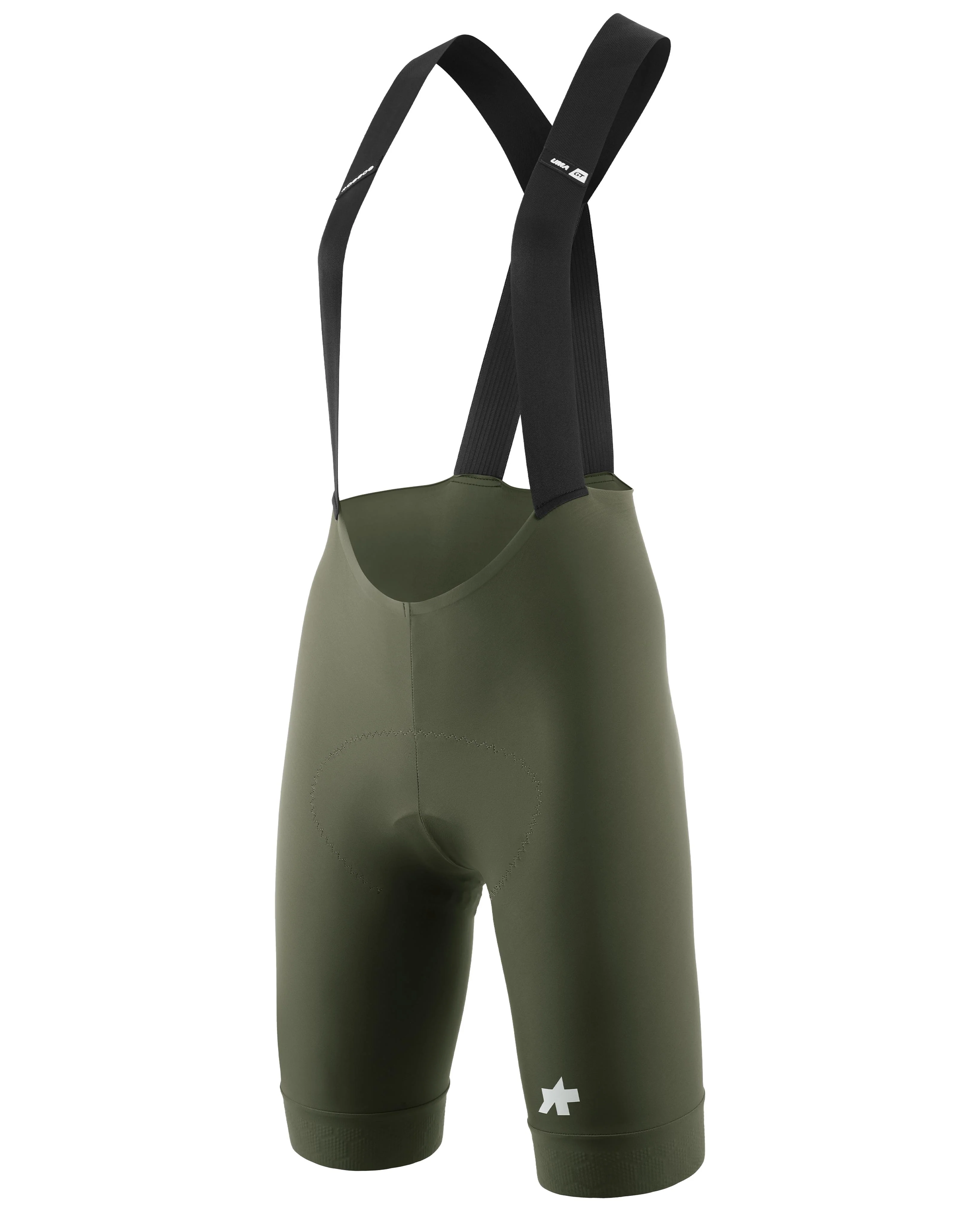 UMA GT Bib Shorts S11 - Moss Green - Image 2