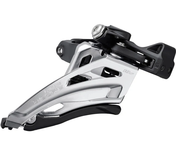 Umwerfer DEORE FD-M4100 2x10 SIDE-SWING - Schelle mittig