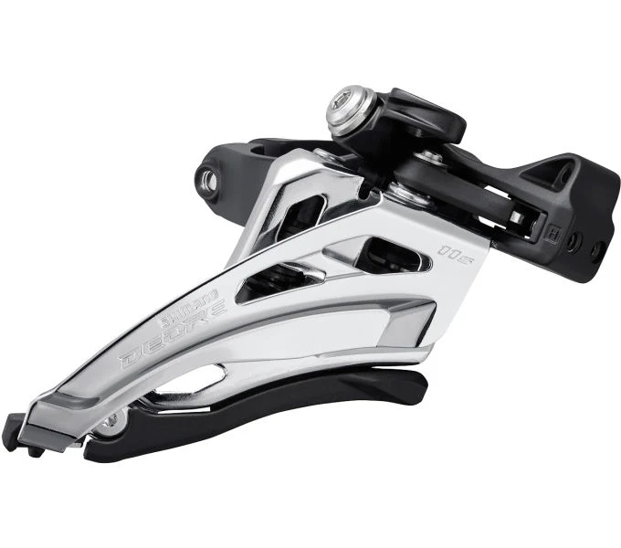 Umwerfer DEORE FD-M5100 2x11 SIDE-SWING - Schelle mittig