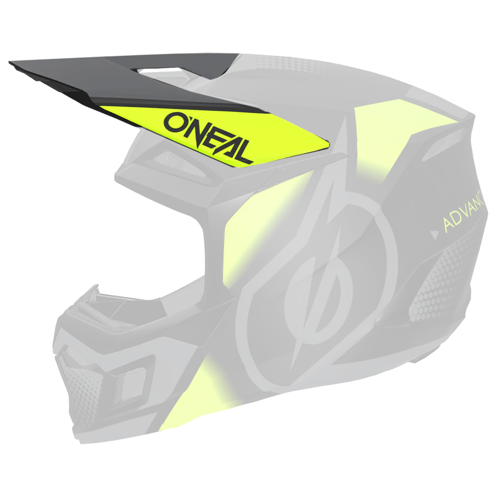 Visor 3SRS Helm VISION black/neon yellow/gray