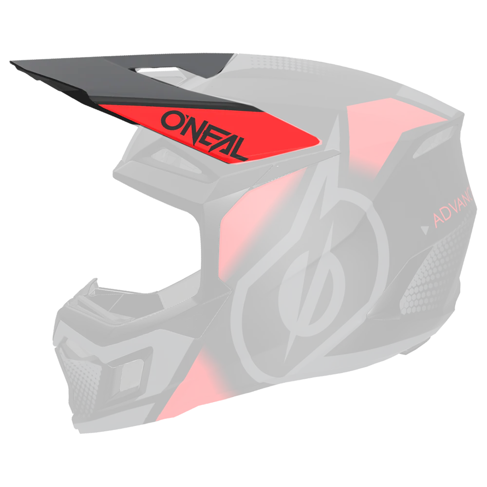 Visor 3SRS Helm VISION black/red/gray
