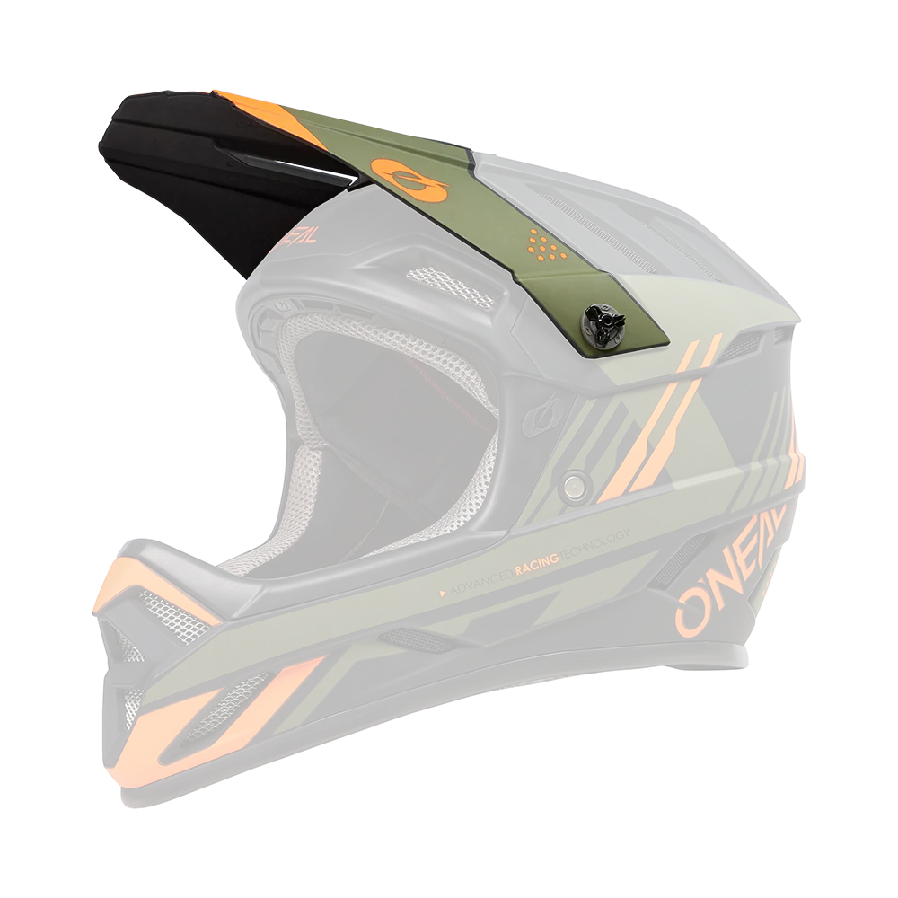 Visor BACKFLIP Helm STRIKE black/orange/olive