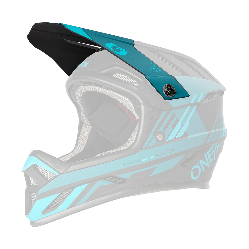 Visor BACKFLIP Helm STRIKE black/teal