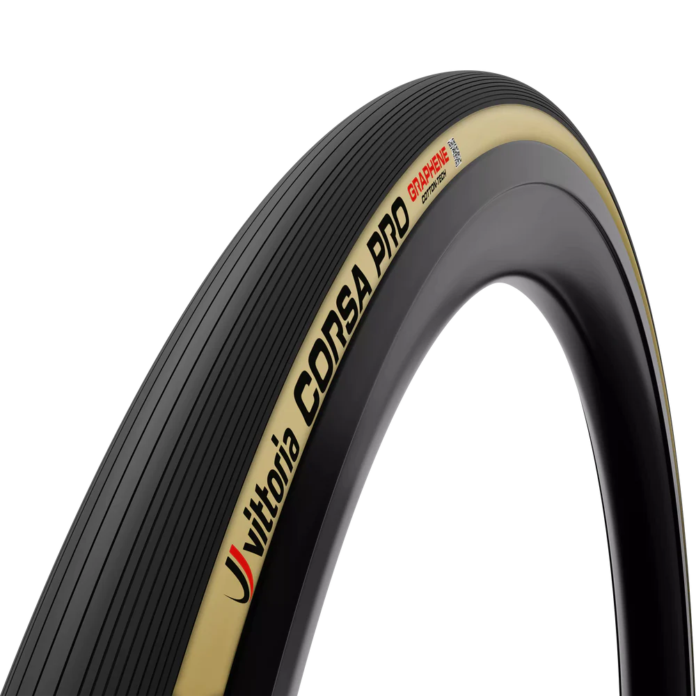 Corsa Pro 28" Faltreifen TLR - schwarz/beige