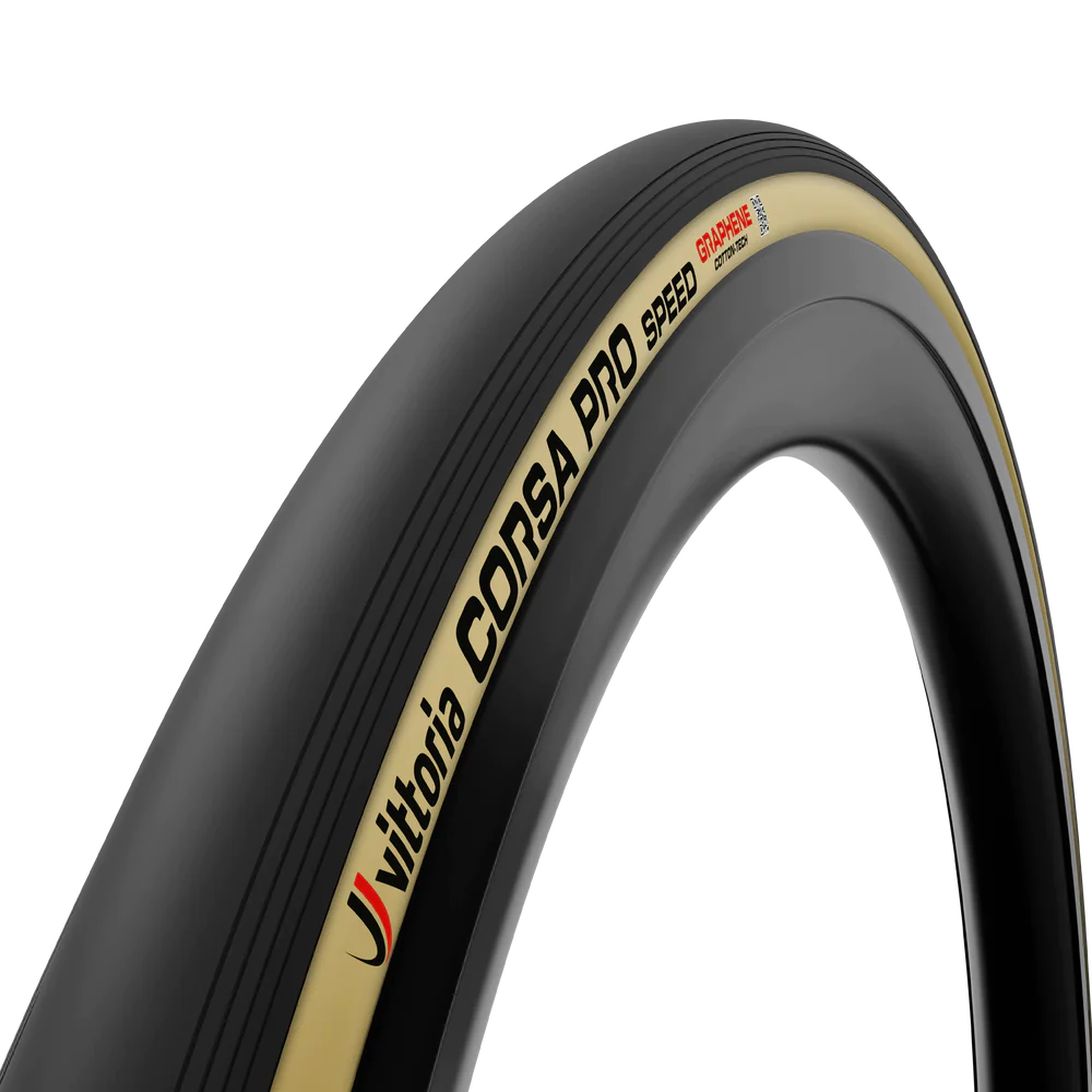 Corsa Pro Speed Faltreifen TLR 700C - schwarz/beige