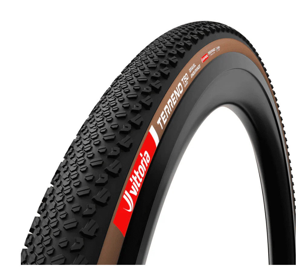 Terreno T50 Mixed Gravel Endurance, Faltreifen TLR - schwarz/braun