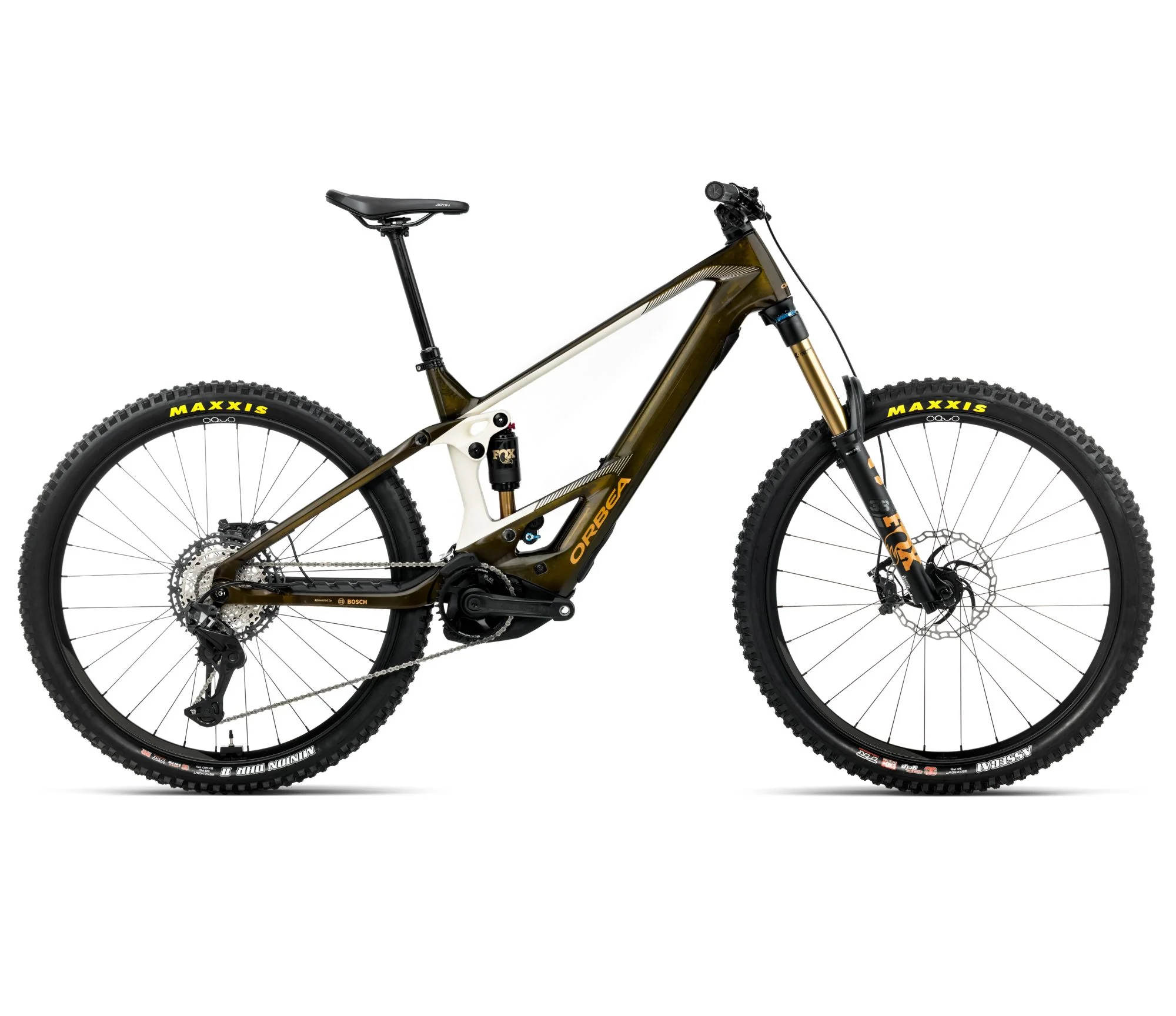 WILD M-TEAM MULLET, 750 Wh - Caramel Carbon View (Gloss)/Cream White (Matt)