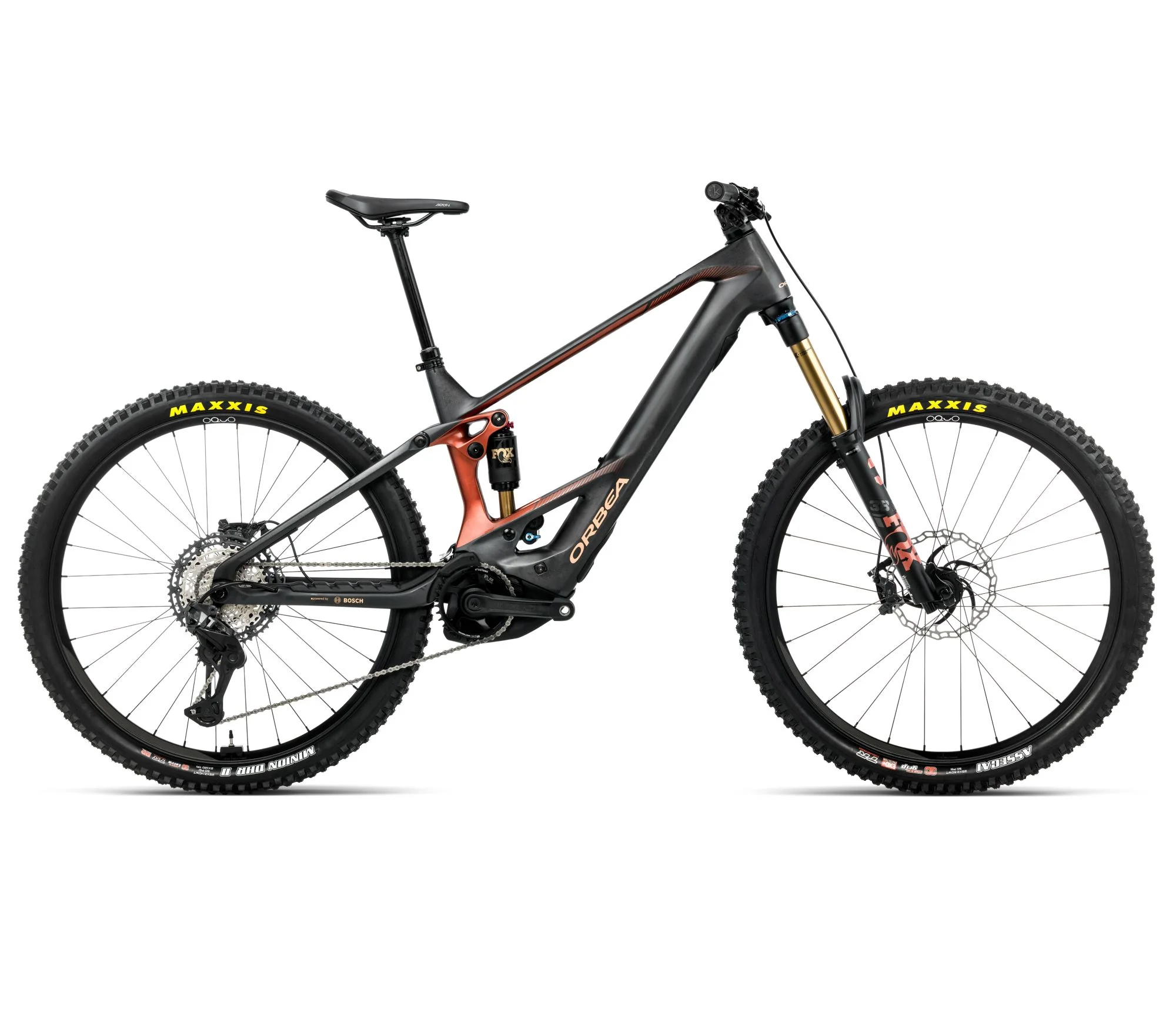 WILD M-TEAM MULLET, 750 Wh - Diamond Carbon View (Matt)/Mars Red (Gloss)