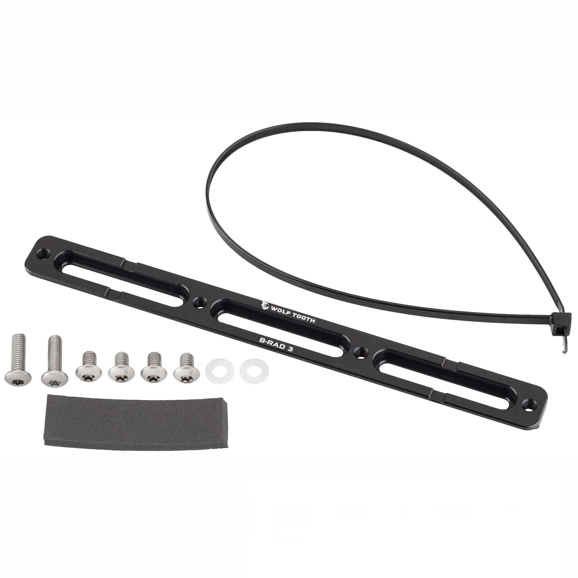 B-RAD 3 Slot Base Mount - black