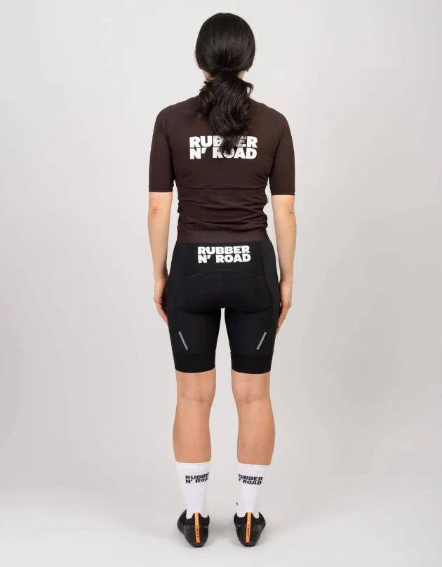Women's Uniform Bib Shorts - Black - Image 4