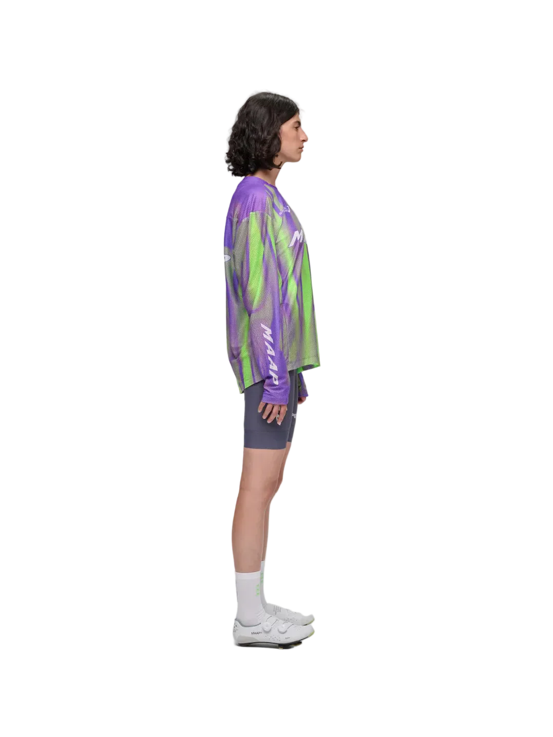 Worldtour 26 Mesh LS Tee - Blackout Glow - Image 3