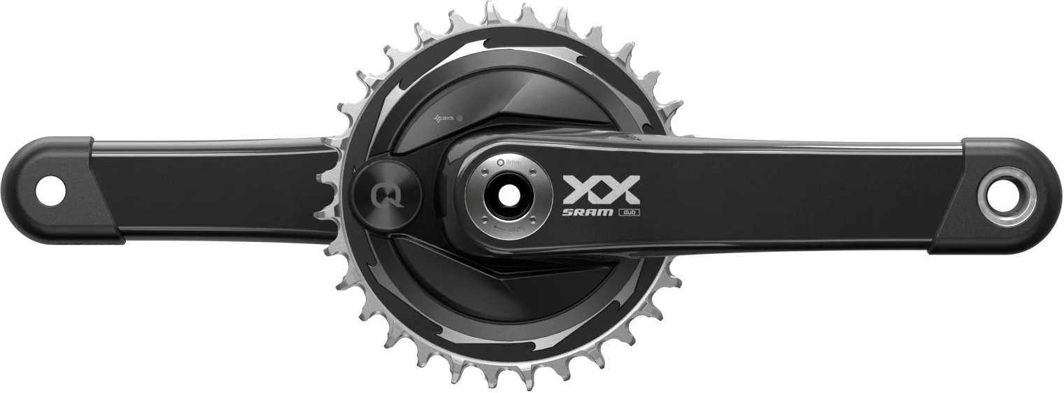 XX Eagle Wide Quarq Kurbel TM/DUB Spidermessung - 32T