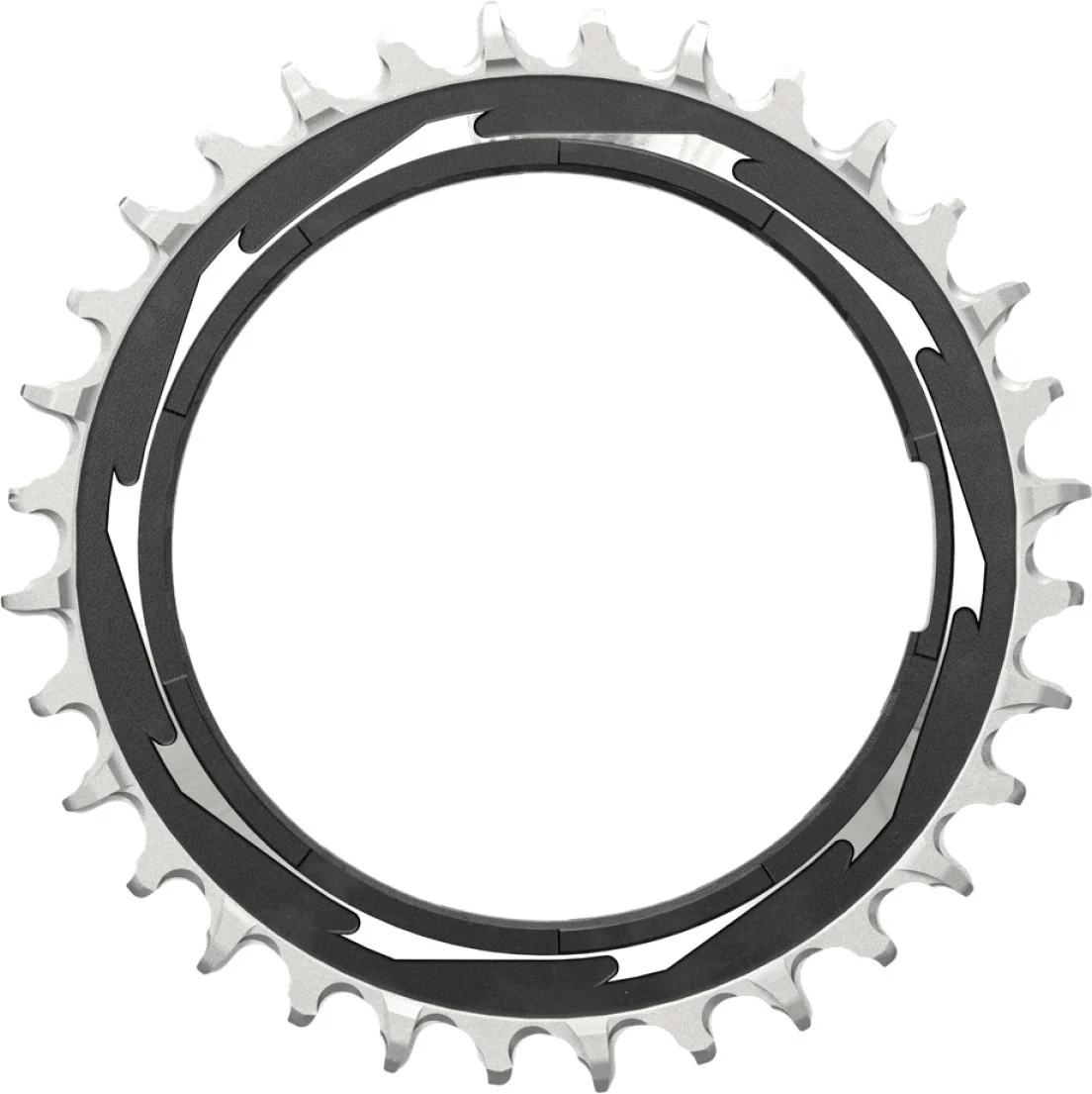 XX SL Eagle T-Type Powermeter KB, TM 3 mm Offset - schwarz/silber