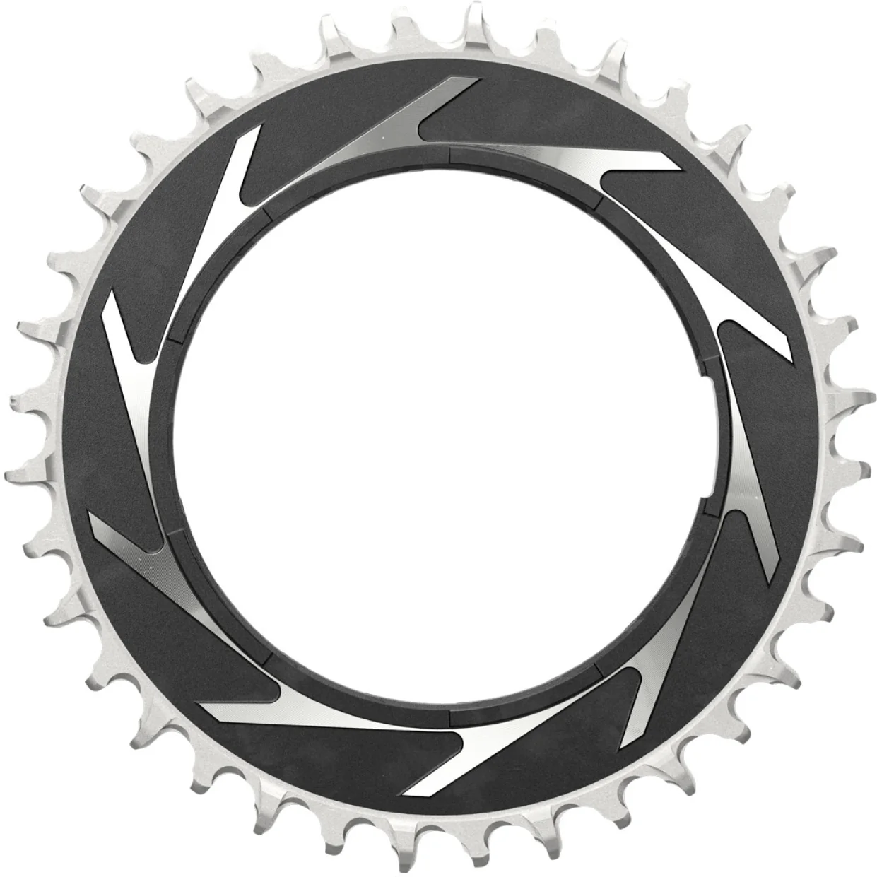 XX SL Eagle T-Type Powermeter KB, TM 3 mm Offset - schwarz/silber - Image 3